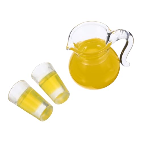 IMIKEYA Harz Material Saft Wasserkocher Set Puppenhaus Dekorative Miniatur Spielzeug IMIKEYA Harz Material Saft Wasserkocher Set Puppenhaus Dekorative Miniatur Spielzeug von IMIKEYA