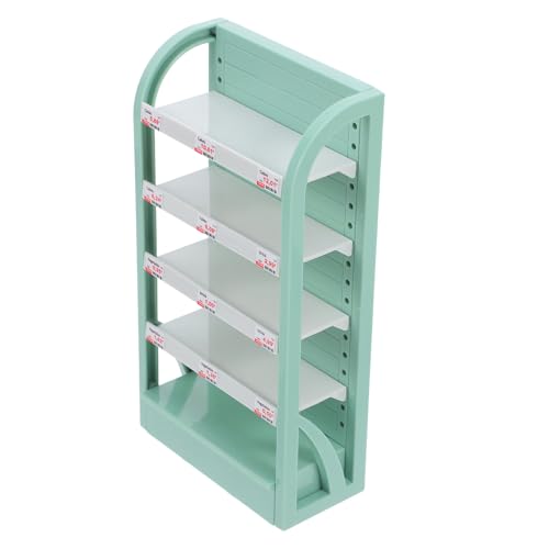 IMIKEYA Miniatur-supermarktregale, Möbelmodell, Mehrschichtiges Präsentationsregal Für Puppenhaus, Mini-lagerschrank Für Kinder, Rollenspiel, Puppenhaus, Küchendekoration IMIKEYA Miniatur-supermarktregale, Möbelmodell, Mehrschichtiges Präsentationsregal Für Puppenhaus, Mini-lagerschrank Für Kinder, Rollenspiel, Puppenhaus, Küchendekoration von IMIKEYA