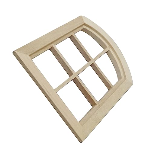 IMIKEYA Miniaturfensterrahmen aus Holz für Mini Dekoration Exquisites Zubehör für DIY Spielzeughäuser Dekorative Effekte Tragbar für Wohnkultur IMIKEYA Miniaturfensterrahmen aus Holz für Mini Dekoration Exquisites Zubehör für DIY Spielzeughäuser Dekorative Effekte Tragbar für Wohnkultur von IMIKEYA