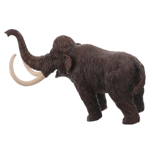 IMIKEYA -Modell Dinosaurier Geburtstagsfeier deko Elefanten-Desktop-Dekoration realistische Tiermodelle Figur Waldtiere Elefantenfigur Tierfigur Plastik von IMIKEYA