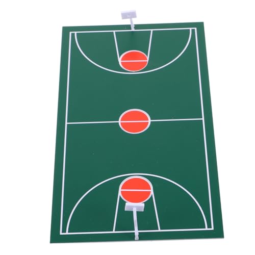 IMIKEYA Modell eines Basketballplatzes basteln für Erwachsene Desktop-Basketballspiel Basketball-Sportplatz Basketballplatz für Plastik Dark Green IMIKEYA Modell eines Basketballplatzes basteln für Erwachsene Desktop-Basketballspiel Basketball-Sportplatz Basketballplatz für Plastik Dark Green von IMIKEYA