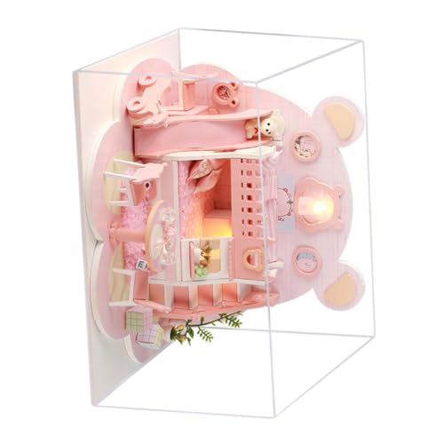 IMIKEYA Montieren Sie EIN Villa -Modell Mini-Geburtstagsgeschenk Mini-Hausmodell IMIKEYA Montieren Sie EIN Villa -Modell Mini-Geburtstagsgeschenk Mini-Hausmodell von IMIKEYA