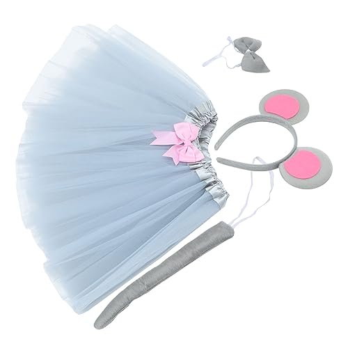 IMIKEYA Mouse Kostüm Set für Damen Maus Ohren Haarreif Tüllrock Schleife und Kreatives Cosplay Zubehör für Halloween Karneval Festliche Partys und Kostümveranstaltungen IMIKEYA Mouse Kostüm Set für Damen Maus Ohren Haarreif Tüllrock Schleife und Kreatives Cosplay Zubehör für Halloween Karneval Festliche Partys und Kostümveranstaltungen von IMIKEYA