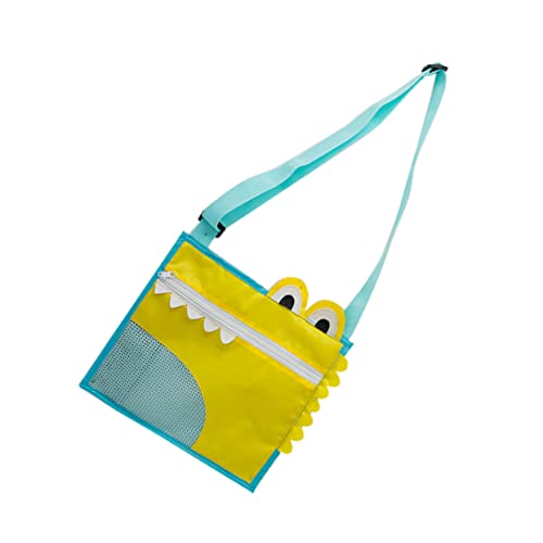 IMIKEYA Multifunktionale Strandtasche für Große Netzbeuteltasche aus Oxford Stoff Leicht und Tragbar zum Sammeln von Muscheln Sand Strandurlaub Gelb IMIKEYA Multifunktionale Strandtasche für Große Netzbeuteltasche aus Oxford Stoff Leicht und Tragbar zum Sammeln von Muscheln Sand Strandurlaub Gelb von IMIKEYA
