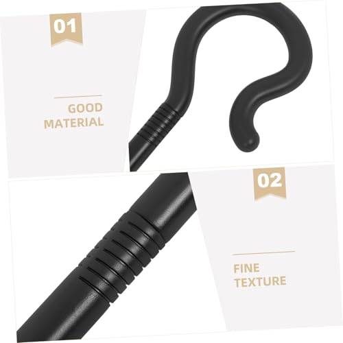 IMIKEYA Multifunktionaler Halloween Kostüm Gehstock Zauberstab Requisit für Cosplay Party Bühne Festival Braun Eleganter Spazierstock Stab Zubehör von IMIKEYA