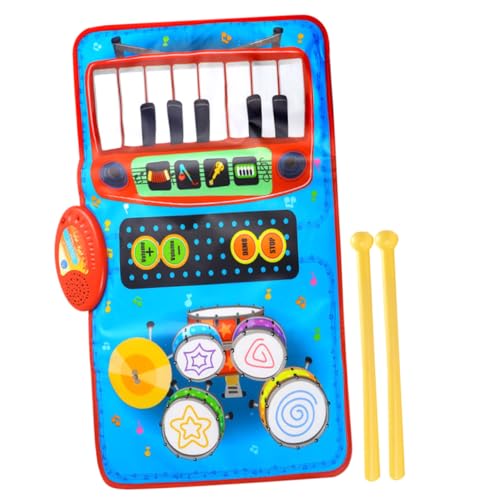 IMIKEYA Musik-pad Fußmatte Teppiche Kinderteppich Kinderspielzeug Spielmatte Klaviermatten Musikalische Klavierdecke Musikmatte Für Klaviernoten Teppich Stoff von IMIKEYA