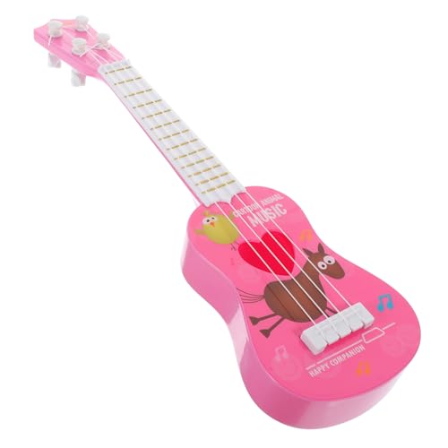 IMIKEYA Musikalisches für Musikspielzeug für Kleinkinder Kindermusikinstrumente Ukulele für Anfänger Gitarrenspielzeug für Gitarren für Plastik Rosa IMIKEYA Musikalisches für Musikspielzeug für Kleinkinder Kindermusikinstrumente Ukulele für Anfänger Gitarrenspielzeug für Gitarren für Plastik Rosa von IMIKEYA
