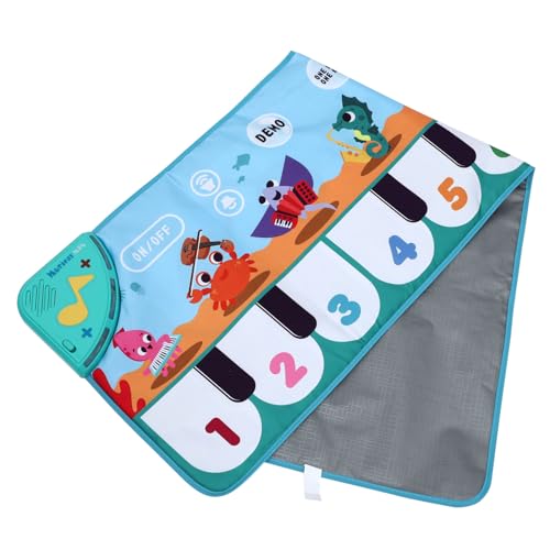 IMIKEYA Musikkriechende Klavierdecke Musikmatte für Kinderklavier Musikspielmatte für Babys Piano Toy Keyboard Klaviermatten -Klavier Polyester Blau IMIKEYA Musikkriechende Klavierdecke Musikmatte für Kinderklavier Musikspielmatte für Babys Piano Toy Keyboard Klaviermatten -Klavier Polyester Blau von IMIKEYA