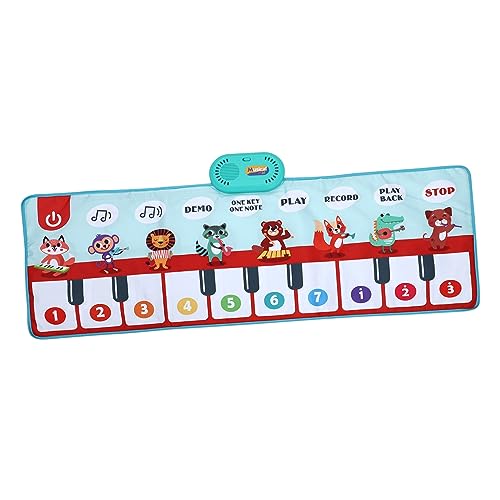 IMIKEYA Musikkriechende Klavierdecke Schritt Klaviermatte für Musikalische Klaviermatte Klaviermatten Klaviermatte für Musikalisches Kid Piano Polyester Grün IMIKEYA Musikkriechende Klavierdecke Schritt Klaviermatte für Musikalische Klaviermatte Klaviermatten Klaviermatte für Musikalisches Kid Piano Polyester Grün von IMIKEYA