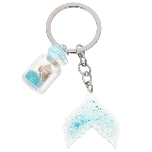 IMIKEYA Nachtleuchtender Wishing Bottle Schlüsselanhänger Dekorativer Taschenanhänger Mit Meerjungfrau Seestern Für Persönliche Deko IMIKEYA Nachtleuchtender Wishing Bottle Schlüsselanhänger Dekorativer Taschenanhänger Mit Meerjungfrau Seestern Für Persönliche Deko von IMIKEYA