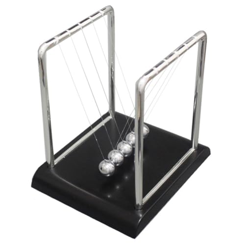 IMIKEYA Newton Ball Metallische Desktop Dekoration für Büro und Zuhause Elegantes Design für Freunde und Familie Langlebiges und Eisenmaterial Stressabbau Gadget für Verschiedene Anlässe IMIKEYA Newton Ball Metallische Desktop Dekoration für Büro und Zuhause Elegantes Design für Freunde und Familie Langlebiges und Eisenmaterial Stressabbau Gadget für Verschiedene Anlässe von IMIKEYA
