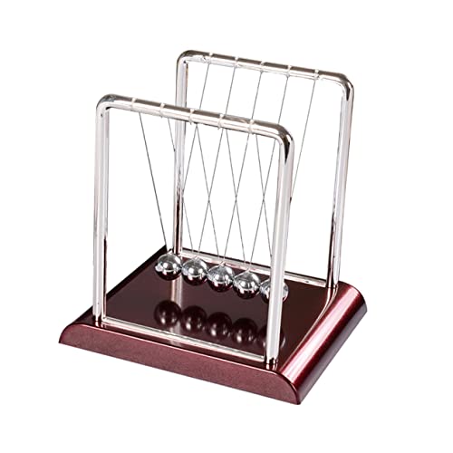 IMIKEYA Newton schwingt den Ball Büro Zubehör Schreibtisch Wiegenpendel Newton-Pendelkugeln Indoor Perpetual Ball Ornament Tabletop Newton Cradle Balance Bälle Pendel IMIKEYA Newton schwingt den Ball Büro Zubehör Schreibtisch Wiegenpendel Newton-Pendelkugeln Indoor Perpetual Ball Ornament Tabletop Newton Cradle Balance Bälle Pendel von IMIKEYA