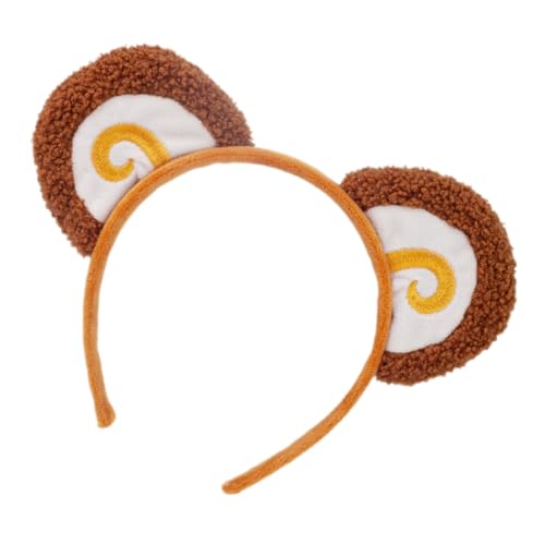 IMIKEYA Niedliches Monkey Ear Headband Weichem Teddyplüsch und Sicher Leichtes Stirnband für Cosplay Kostümpartys und Karneval Dekoratives Partyaccessoire IMIKEYA Niedliches Monkey Ear Headband Weichem Teddyplüsch und Sicher Leichtes Stirnband für Cosplay Kostümpartys und Karneval Dekoratives Partyaccessoire von IMIKEYA