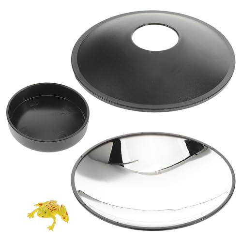 IMIKEYA Optische Projektionsspielzeuge Illusionsmacher Illusionen Optische Täuschung Illusionsspielzeug Geisterspiegel Parabolischer Spiegel Plastik Black von IMIKEYA