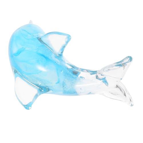 IMIKEYA Elegante Delfinstatue Aus Glas – Dekoration Zum Basteln – Perfektes Für Zuhause IMIKEYA Elegante Delfinstatue Aus Glas – Dekoration Zum Basteln – Perfektes Für Zuhause von IMIKEYA