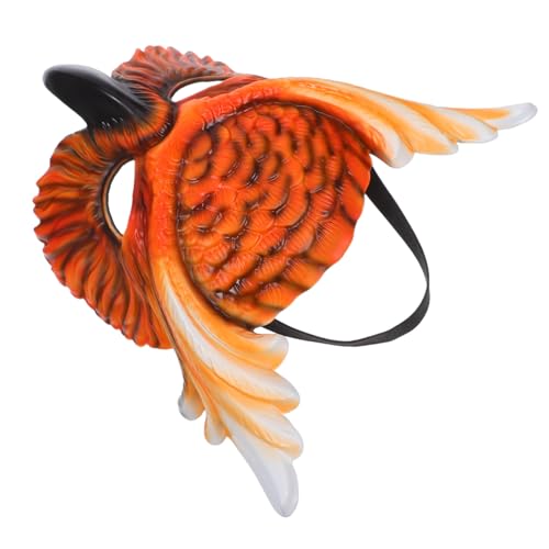 IMIKEYA Owl aus Robustem PP Kunststoff Halbe Tiergesichtsmaske für Erwachsene Auffälliges Halloween Kostüm Accessoire Vielseitig für Karneval Cosplay Mardi Gras und Partyveranstaltungen IMIKEYA Owl aus Robustem PP Kunststoff Halbe Tiergesichtsmaske für Erwachsene Auffälliges Halloween Kostüm Accessoire Vielseitig für Karneval Cosplay Mardi Gras und Partyveranstaltungen von IMIKEYA