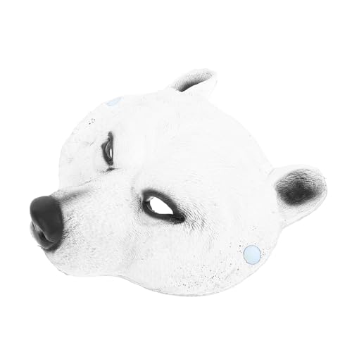 IMIKEYA PU Tierkostüm Dekorative Party Maske für Halloween Cosplay Fasching Erwachsene von IMIKEYA