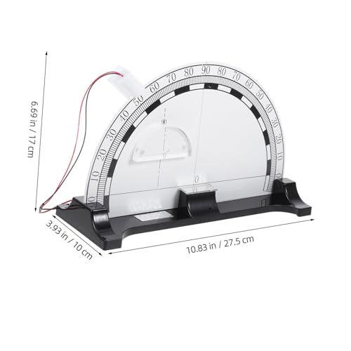 IMIKEYA Physikalischer Demonstrator für Lichtreflexion und Brechung Faltbarer Reflexions Brechungsversuch mit Batteriebox Leichtes Sicheres Lehrinstrument für Optische Experimente von IMIKEYA