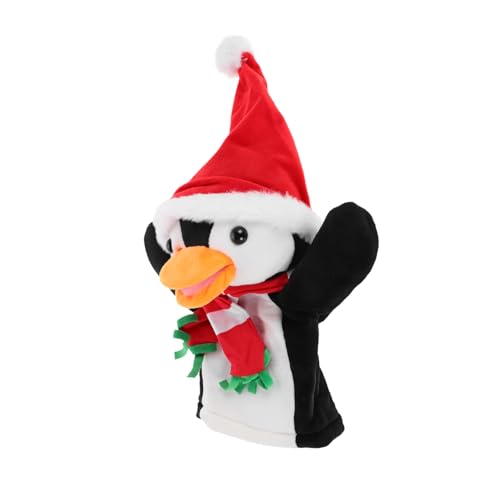 IMIKEYA Pinguin-Puppe interaktives Pinguin für Weihnachts Handpuppe Spielzeugpuppe Handpuppen für Handpuppen für Babys Stoff von IMIKEYA