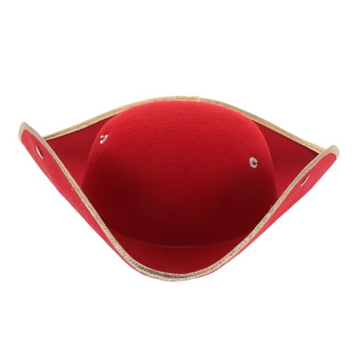 IMIKEYA Piratenhut für Erwachsene Verstellbarer Robustem Material für Halloween Karneval und Cosplay Unisex Piratenzubehör für Männer und Frauen IMIKEYA Piratenhut für Erwachsene Verstellbarer Robustem Material für Halloween Karneval und Cosplay Unisex Piratenzubehör für Männer und Frauen von IMIKEYA