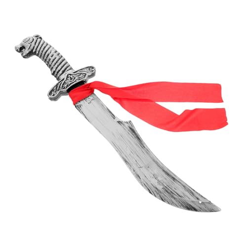 IMIKEYA Plastik Spielzeugschwert für Halloween Cosplay Leichter Piratenschwert Kostümzubehör Historisches Ritterspielzeug für Verkleidung Vielseitiges Party Accessoire von IMIKEYA