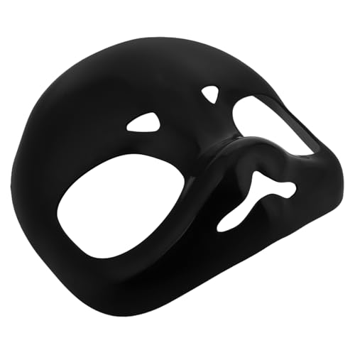IMIKEYA Plastik Tierkostüm Maske Schwarzer Schädel Animal Cosplay Maske für Halloween Kostümparty und Maskerade Leichte Langlebige Kunststoffmaske für Cosplay und Themenfeiern von IMIKEYA