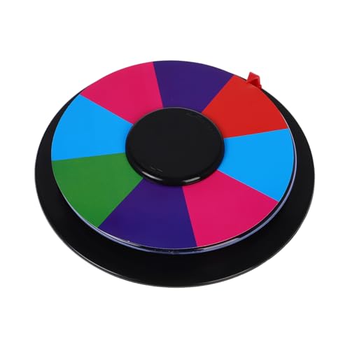 IMIKEYA Plattenspieler Für Den Unterricht Spielrad -Spiel Spinnrad Farbkreis Sich Drehendes Preisrad Schicksalsrad Plastik IMIKEYA Plattenspieler Für Den Unterricht Spielrad -Spiel Spinnrad Farbkreis Sich Drehendes Preisrad Schicksalsrad Plastik von IMIKEYA