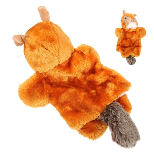 IMIKEYA Plüsch Handpuppe Interaktives Für Fördert Kreativität Und Kommunikation Für Geschichten Und Rollenspiele von IMIKEYA