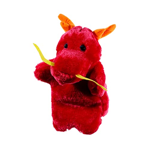 IMIKEYA Plüsch Handpuppe im Design Eines Chinesischen Drachen für Geschichtenerzählen und Rollenspiele Interaktives für Fördert Kreativität und Kommunikation IMIKEYA Plüsch Handpuppe im Design Eines Chinesischen Drachen für Geschichtenerzählen und Rollenspiele Interaktives für Fördert Kreativität und Kommunikation von IMIKEYA