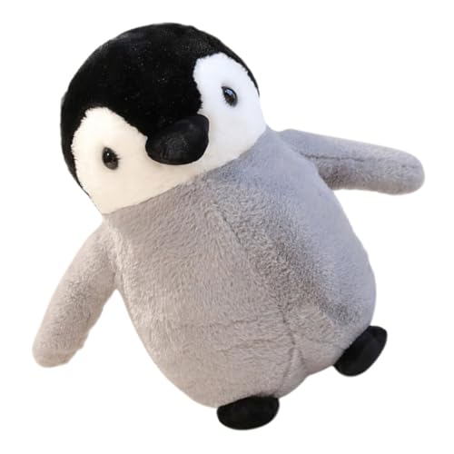 IMIKEYA Plüsch Pinguin Kuscheltier Graues Plüschtier Weiches Stofftier für Cartoon Tier für Sofas und Schlafzimmer Gefüllt und Formbeständig IMIKEYA Plüsch Pinguin Kuscheltier Graues Plüschtier Weiches Stofftier für Cartoon Tier für Sofas und Schlafzimmer Gefüllt und Formbeständig von IMIKEYA