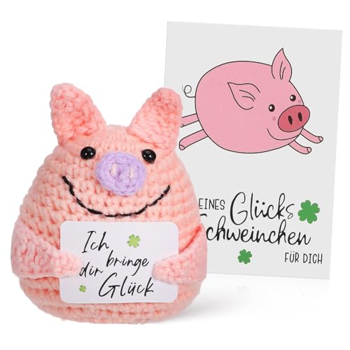 IMIKEYA Plüsch gehäkelt Stricken Stressabbauendes Ornamente positiv Tiere Puppe Mutter ausgestopft Party Gefälligkeiten Schwein häkeln Garn Rosa IMIKEYA Plüsch gehäkelt Stricken Stressabbauendes Ornamente positiv Tiere Puppe Mutter ausgestopft Party Gefälligkeiten Schwein häkeln Garn Rosa von IMIKEYA