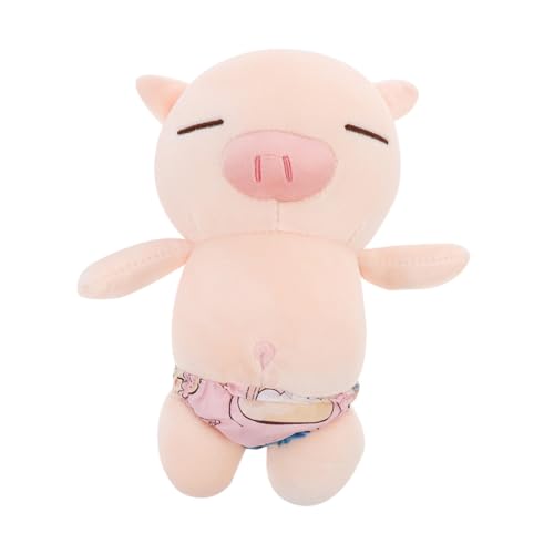 IMIKEYA Plüschpuppe Puppe Plüschtiere Plüschige Umarmungspuppe Kuscheltier Kissen Kissen Stofftier Kinderzimmer Tierkissen Pelziges Kissen Daunen Baumwolle von IMIKEYA