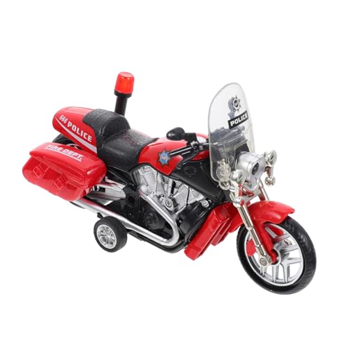 IMIKEYA Polizeiautospielzeug Motorrad für Kleinkinder Motorrad Motorradspielzeug Fahrzeugspielzeug Kindermotorrad Polizeiauto für Kinderspielzeug Legierung rot IMIKEYA Polizeiautospielzeug Motorrad für Kleinkinder Motorrad Motorradspielzeug Fahrzeugspielzeug Kindermotorrad Polizeiauto für Kinderspielzeug Legierung rot von IMIKEYA