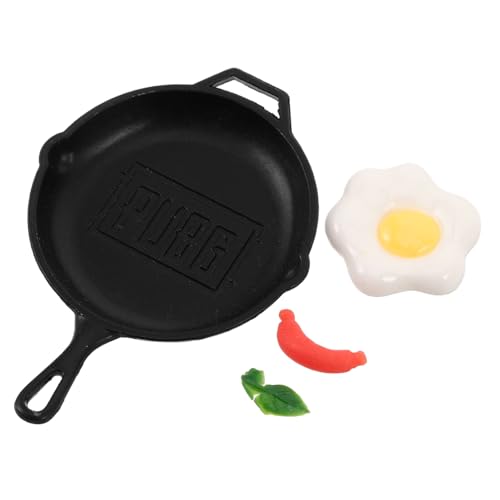 IMIKEYA Puppenhaus Bratpfanne puppenhaus küchenzubehör puppenhaus Essen Puppenhaus Zubehörteile Puppenhaus Kochgeschirr Mini-Pfanne aus Gusseisen kleine Pfanne Plastik IMIKEYA Puppenhaus Bratpfanne puppenhaus küchenzubehör puppenhaus Essen Puppenhaus Zubehörteile Puppenhaus Kochgeschirr Mini-Pfanne aus Gusseisen kleine Pfanne Plastik von IMIKEYA