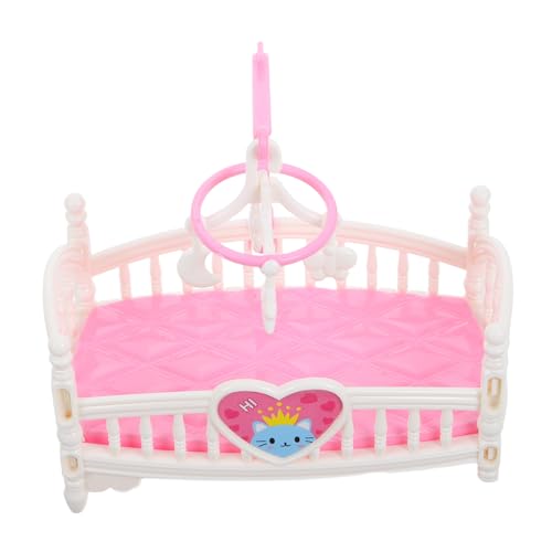 IMIKEYA Puppenhaus Krippe Puppenbett Puppenhaus Schlafzimmer Möbel Mini-puppenhausmöbel Puppenhaus Zubehör Mini Meine Ausgefallenen Puppenhausmöbel Puppenhausbett Babypuppenmöbel Abs Weiß IMIKEYA Puppenhaus Krippe Puppenbett Puppenhaus Schlafzimmer Möbel Mini-puppenhausmöbel Puppenhaus Zubehör Mini Meine Ausgefallenen Puppenhausmöbel Puppenhausbett Babypuppenmöbel Abs Weiß von IMIKEYA