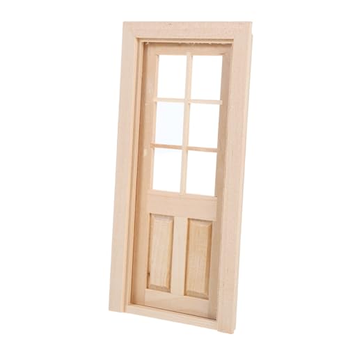 IMIKEYA Puppenhaus Tür Und Unbemalte Türen Für DIY Projekte Und Realistische Spielmöglichkeiten Zubehör Für Mini Dollhouse Accessoires IMIKEYA Puppenhaus Tür Und Unbemalte Türen Für DIY Projekte Und Realistische Spielmöglichkeiten Zubehör Für Mini Dollhouse Accessoires von IMIKEYA