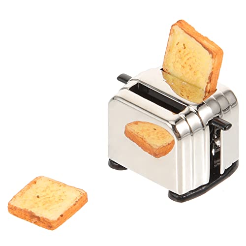 IMIKEYA Puppenhaus-brotbackmaschine Miniatur-Toaster- Simuliertes Küchenspielzeug Spielzeugtoaster Miniatur Miniaturhaus Kit Mini-küchenset Puppenhauszubehör Metall IMIKEYA Puppenhaus-brotbackmaschine Miniatur-Toaster- Simuliertes Küchenspielzeug Spielzeugtoaster Miniatur Miniaturhaus Kit Mini-küchenset Puppenhauszubehör Metall von IMIKEYA
