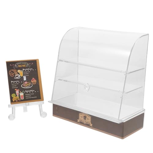 IMIKEYA Puppenhauskuchenschrank Modell Kleines Dessert Modell Mini -kuchenschrank Puppenhaus Accessoire von IMIKEYA