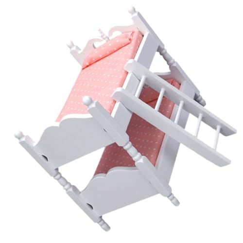 IMIKEYA Puppenhausmöbel Miniatur Schlafzimmerdekor Mini-Möbelmodell Mini-Hausbett Mini House Etagenbett Mini Möbelmodelle Mini -Etagenbettmodell winzige Möbel hölzern Rosa IMIKEYA Puppenhausmöbel Miniatur Schlafzimmerdekor Mini-Möbelmodell Mini-Hausbett Mini House Etagenbett Mini Möbelmodelle Mini -Etagenbettmodell winzige Möbel hölzern Rosa von IMIKEYA