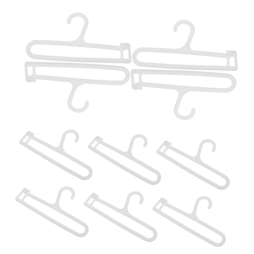 IMIKEYA Puppenkleiderbügel Kleiderbügel Für Mini Kleidung Unser Kleines Mädchenmodell Tragbare Aufbewahrungspuppen Babypuppe Süßer Kleiderständer Puppenkleiderständer Kleiderbügel von IMIKEYA