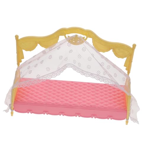 IMIKEYA Puppenmöbel Minibett kinderzimmer puppenhaus deko Puppenhausmöbel Puppenhaus Bastelset Spielzeugbett Puppenhaus Bücher Miniaturbettmodell Puppenstubenmöbel Plastik Rosa IMIKEYA Puppenmöbel Minibett kinderzimmer puppenhaus deko Puppenhausmöbel Puppenhaus Bastelset Spielzeugbett Puppenhaus Bücher Miniaturbettmodell Puppenstubenmöbel Plastik Rosa von IMIKEYA
