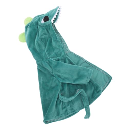 IMIKEYA Puppenpyjama Zubehör Puppenkostüm Dinosaurier Kleidung Für Halloween Puppenkleidung Puppenkleidung Mädchen Verschleißfeste Puppenversorgung Zarte Puppendekoration Flanellgrün von IMIKEYA