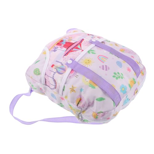 IMIKEYA Puppenrucksack Rucksack Accessoires für Puppen Leichter Rucksack rücksack Tragehilfe für Babypuppen Mini-Rucksack für Puppen Puppensachen Stoff von IMIKEYA