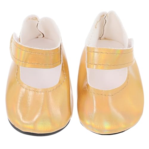 IMIKEYA Puppenschuhe Puppenkleidschuhe Puppentanzschuhe Miniatur-Schuhe Miniatur-Sammelschuhe kinderspielzeug mini Schuhe Puppenkleidung Puppenmode Herrenschuhe Kleid Kinderschuhe Golden IMIKEYA Puppenschuhe Puppenkleidschuhe Puppentanzschuhe Miniatur-Schuhe Miniatur-Sammelschuhe kinderspielzeug mini Schuhe Puppenkleidung Puppenmode Herrenschuhe Kleid Kinderschuhe Golden von IMIKEYA