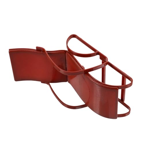 IMIKEYA Puppenstrandkorb puppenmöbel Puppen Stuhl Puppen-Strandstuhl Dollhouse zubehör dollhaus Modell eines Miniatur-Loungesessels gefälschte Möbeldekoration Plastik Brown von IMIKEYA