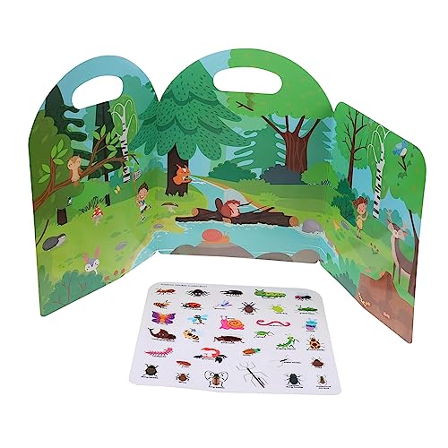 IMIKEYA Puzzle -aufkleberspielzeug Kinderstockbücher Stickerbuch Cartoon Sticker Book Aufkleber-aktivitätsbuch Kid Sticker Book Beschichtetes Papier IMIKEYA Puzzle -aufkleberspielzeug Kinderstockbücher Stickerbuch Cartoon Sticker Book Aufkleber-aktivitätsbuch Kid Sticker Book Beschichtetes Papier von IMIKEYA