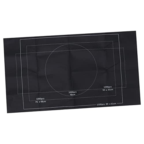 IMIKEYA Puzzlematte Schwarze Puzzlespielmatte aus Filz Rollmatte für Puzzles Praktische Aufbewahrungslösung mit Fixierbändern für Teile Puzzles Leicht zu Handhaben IMIKEYA Puzzlematte Schwarze Puzzlespielmatte aus Filz Rollmatte für Puzzles Praktische Aufbewahrungslösung mit Fixierbändern für Teile Puzzles Leicht zu Handhaben von IMIKEYA