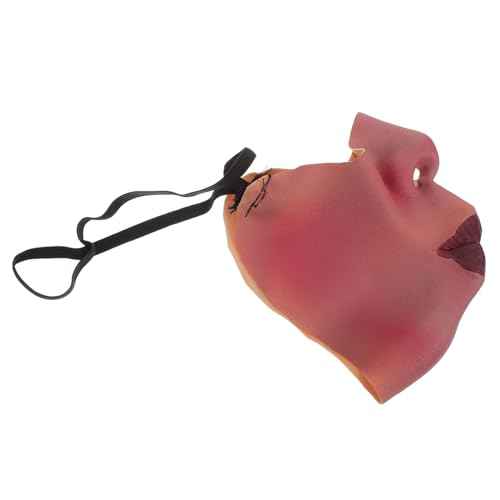 IMIKEYA Realistische Halloween Halbgesichtsmaske mit Roter Lippenpartie Elastischem Band für Bequemen Sitz für Fasching Karneval April Scherze und Partyspaß bei Maskenball IMIKEYA Realistische Halloween Halbgesichtsmaske mit Roter Lippenpartie Elastischem Band für Bequemen Sitz für Fasching Karneval April Scherze und Partyspaß bei Maskenball von IMIKEYA