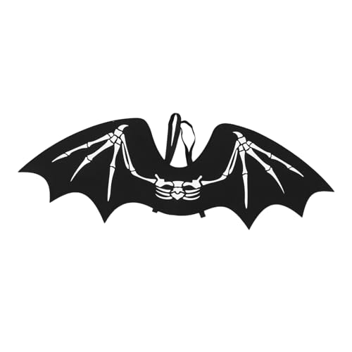 IMIKEYA Realistische Vampir Fledermausflügel Verstellbar Für Damen Herren Dunkle Engel Kostüm Requisite Für Halloween Party Rollenspiel Erwachsene von IMIKEYA