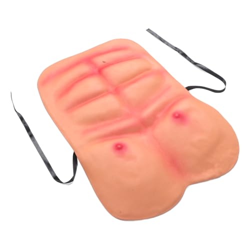 IMIKEYA Realistisches Gefälschtes Muskelkostüm für Herren Bequemes Froth Muscle Outfit für Cosplay Halloween und Maskenbälle Einzigartiges Muskelshirt für Partys und Verkleidungen von IMIKEYA